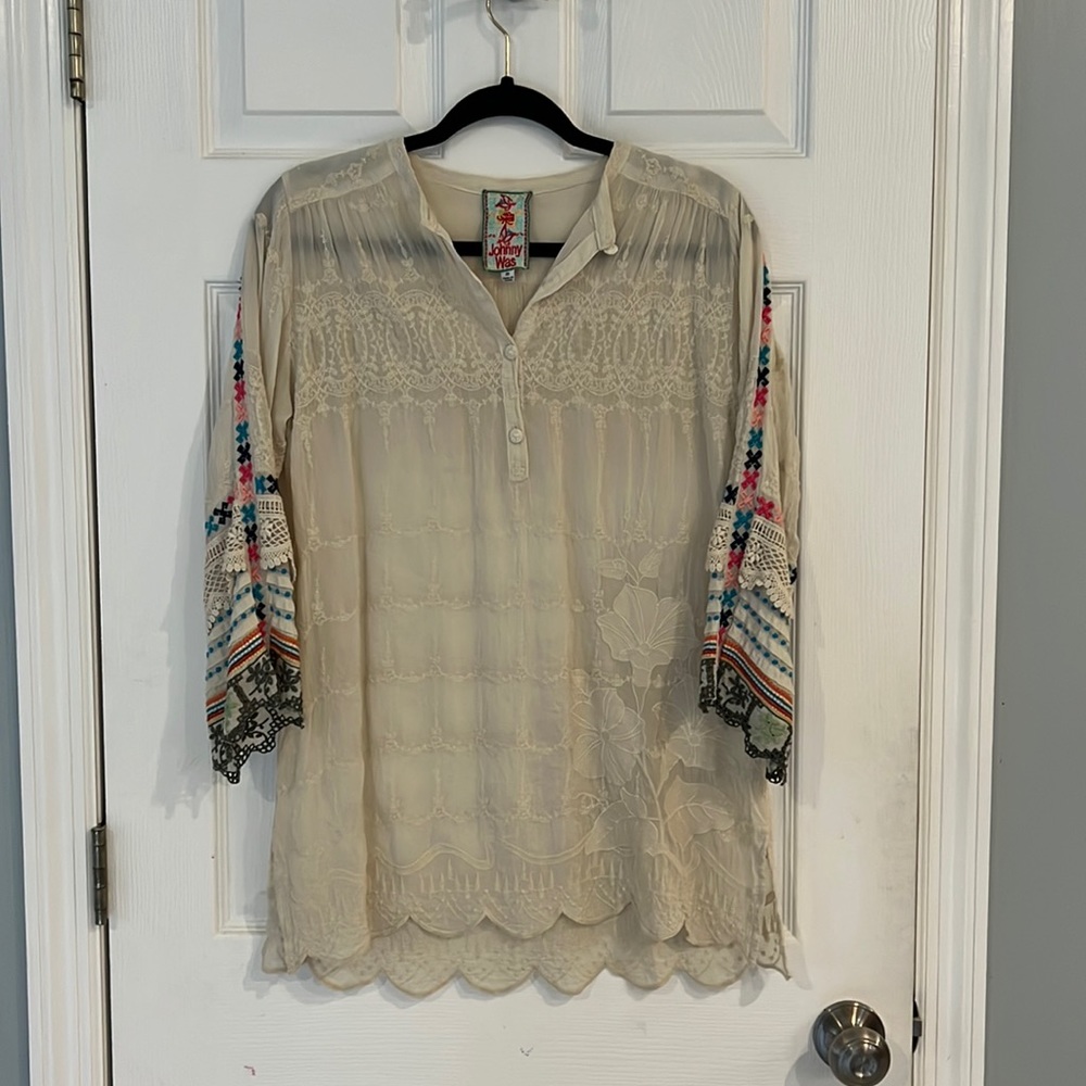 Johnny Was tunic shirt